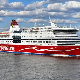 Viking Line ferry Viking Cinderella - One-way journey from Helsinki to Stockholm, hotelli Helsingissä