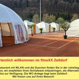 fitneXX Zelt-Dorf, hotel en Balsthal