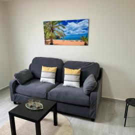 New modern apartment, Scandinavian style, ocean view
