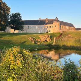 Sainte-Mère-Église में, होटल CHÂTEAU DE FRANQUETOT & D Day Collins Museum