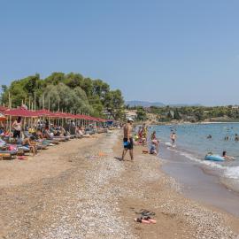 Golden Beach Maisonette Retreat, hotel a Kekhriaí
