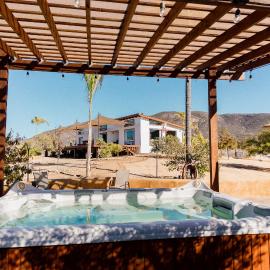 Villa Victoria, Valle de Guadalupe, hotel Valle de Guadalupéban