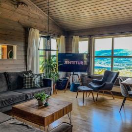 Spacious cabin with a fabulous view and a sauna: Skulestadmo şehrinde bir otel