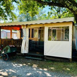Superbe Mobilehome 3 ch, climatisé tout confort
