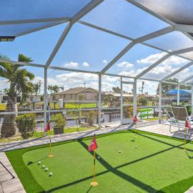 Outdoor Oasis w/ Updated Dock: Cape Coral Home