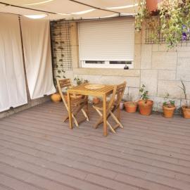 O terraço florido