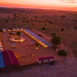 Royal pavilion camps