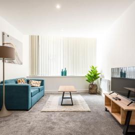 Modern and Spacious Central Rotherham Studio, hotel i Rotherham