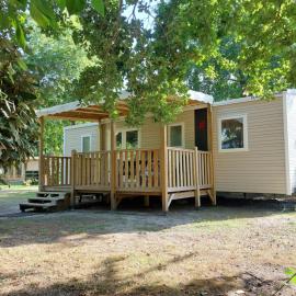 Mobil home 3 chambres climatisé- Domaine du Vieux Moulin