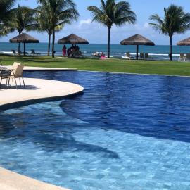 Paraíso dos corais Pe na areia, hotelli kohteessa Guarajuba