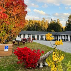 Rimouski में, होटल Motel de L'Anse et Camping Rimouski
