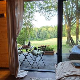 Tiny house - Schoulenka pod mirabelkami, hotel a Chlumec