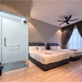 Melaka Penthouse 8-10 Pax 3 Rooms 3 Bathroom 2 Carparks, hotell i Malacca