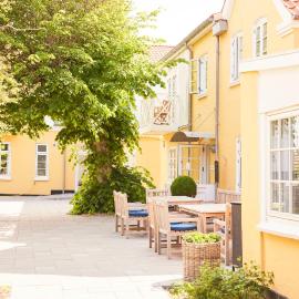 Hjorths Badehotel, hotel em Kandestederne