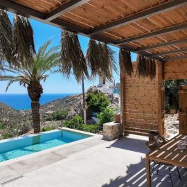 South Palms luxury village house, hotel in Áno Rodhákinon