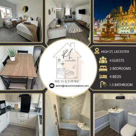 Stylish Barwell Home C with Free Parking - Sleeps 4, ξενοδοχείο σε Barwell