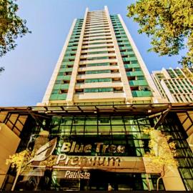 Master Deluxe Studio Varanda - Premium BLUE TREE - Av Paulista - Black Edition SPA - By HousêNN