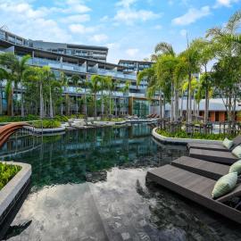 Deluxe apartment with sea view and jacuzzi, hotel a Surin Beach