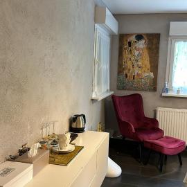 chambre privative au rez de jardin dans villa
