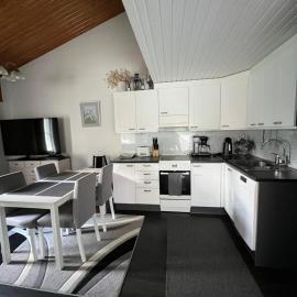 Pronssi Villa, Vuokatin ytimessä sisältyy Ilmainen pysäköinti, Sauna, etu terassi ja piha alue, Wi-Fi, SmartTV, hotel v destinaci Vuokatti