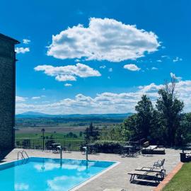 Viesnīca Villa Schiatti pilsētā Kortona