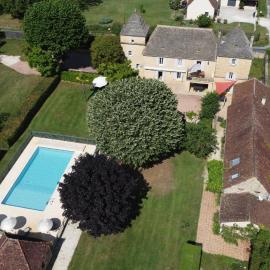 Domaine Jolidetour climatisé, piscine et tennis privés