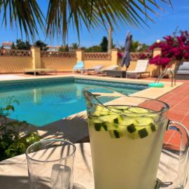 Private Luxury Villa 5 min to the beach with sea view and private pool