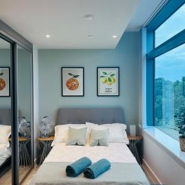 Stylish studio apartment, One Thames Valley, hotel v destinácii Bracknell