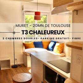 T3 chaleureux à Muret