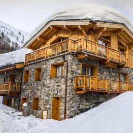 Chalet Monte Bianco, хотел в Тин