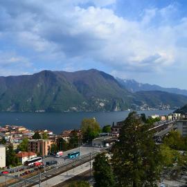 A Jump into Lake Lugano