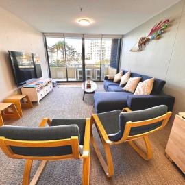Cronulla में, होटल Ocean View Private Cronulla Apartment
