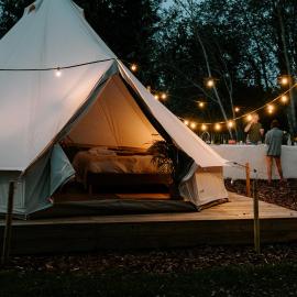 Glamping Boszee, hotel u gradu Midelkerke