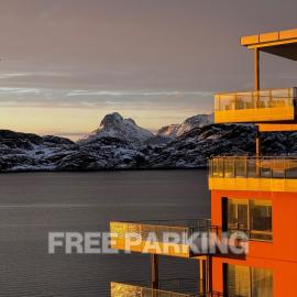 Central Apartment in Bodø with ocean view, hotel a Bodø