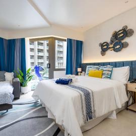 Cerulean Bliss Condo at Tambuli Mactan Fast Wifi Netflix