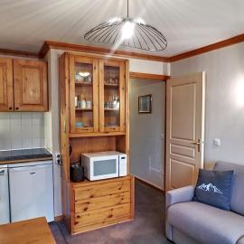 Les Menuires : Appart 2P, 5 pers, skis aux pieds - FR-1-178-384, hotel in Les Bruyères