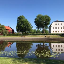 Gårdshus i centrala Kristinehamn