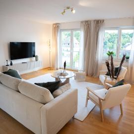 Stilvolle Maisonette mit Charme، فندق في باد هونيف آم راين