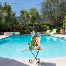 Spacious Villa Vallauris Cannes with AC throughout and large private pool