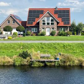 Ferienwohnung Haus Moorblick Garten mit Terrasse Netflix E-Kamin Thermomix