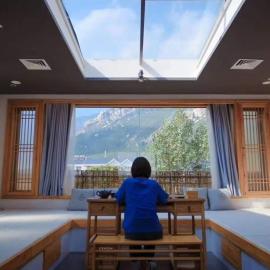 덩펑에 위치한 호텔 嵩山居-丽晶精品民宿