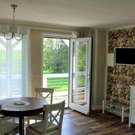 Ferienwohnung Rosengarten am Pfarrgarten Starkow, hotell i Velgast