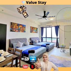 Viesnīca SOHO Suites Sunsuria Setia Alam at Shah Alam pilsētā Šahalama