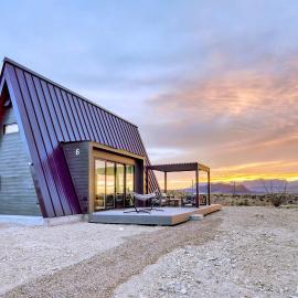 Stardust Big Bend Luxury A-Frame #6 with a great view, hotel di Terlingua