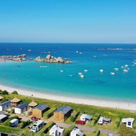 Camping de la côte des légendes, hotel a Brignogan-Plage
