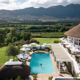 Franschhoek में, होटल Mont Rochelle Hotel and Vineyard