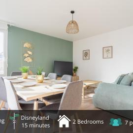 Le Prague - Parking - Disneyland - Balcon
