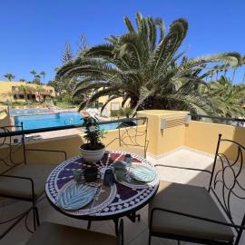 Corralejo Atlantic Garden Andrew apartments Pool air conditioning