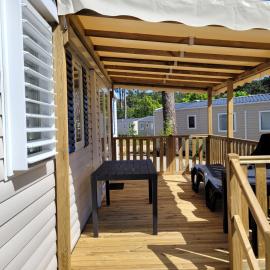 mobil home، فندق في Claouey