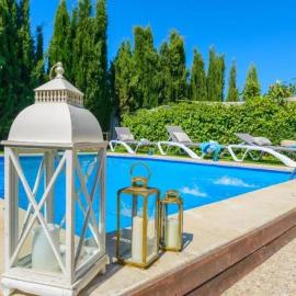 Grand Villa in Chimeneas, pool